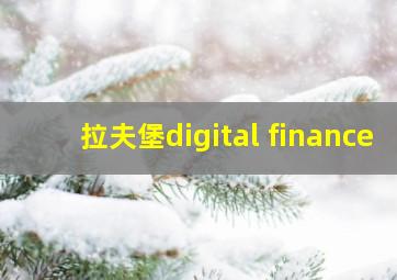 拉夫堡digital finance